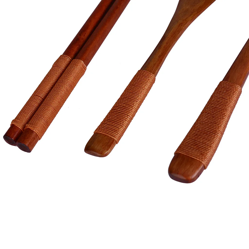2019 hot new products Japanese Vintage Wooden Chopsticks Spoon Fork Tableware 3pcs Set New Gift family Low price shopping 2019 hot new products Japanese Vintage Wooden Chopsticks Spoon Fork Tableware 3pcs Set New Gift family Low price shopping