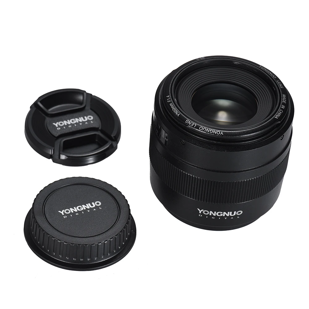 Yongnuo YN50MM F1.4 стандартный основной объектив 7 шт. листья AF/MF для Canon DSLR камеры