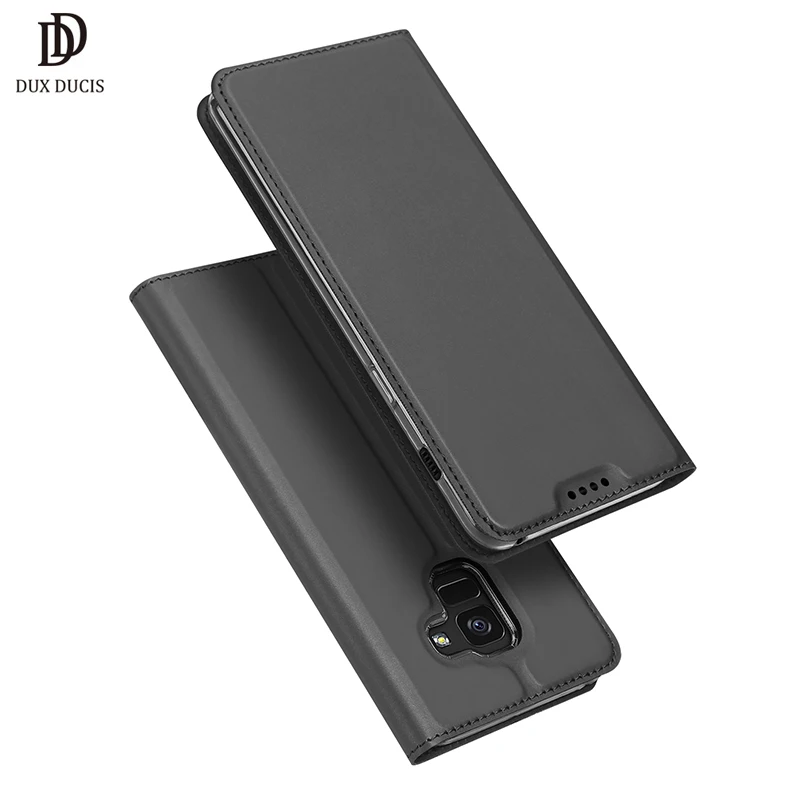 Роскошный кожаный чехол для Samsung Galaxy A8 2018 A530 sm-a530f (2018) откидная крышка