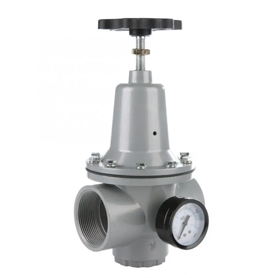 

QTY-50 Valve 0-35KG Air Source Regulator Aluminum 50mm / 2 Inch Air Pressure Control Valve With Gauge Meter