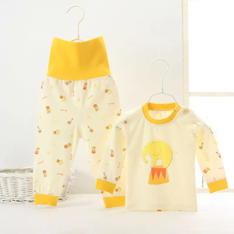 Baby thermal underwear Baby's clothes sets high quality cotton wear for