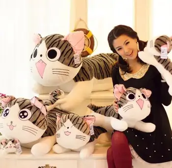 

Kawaii chi`s sweet home cheese cat pillow plush toys sweet cat stuffed cat pillow cushion for leaning