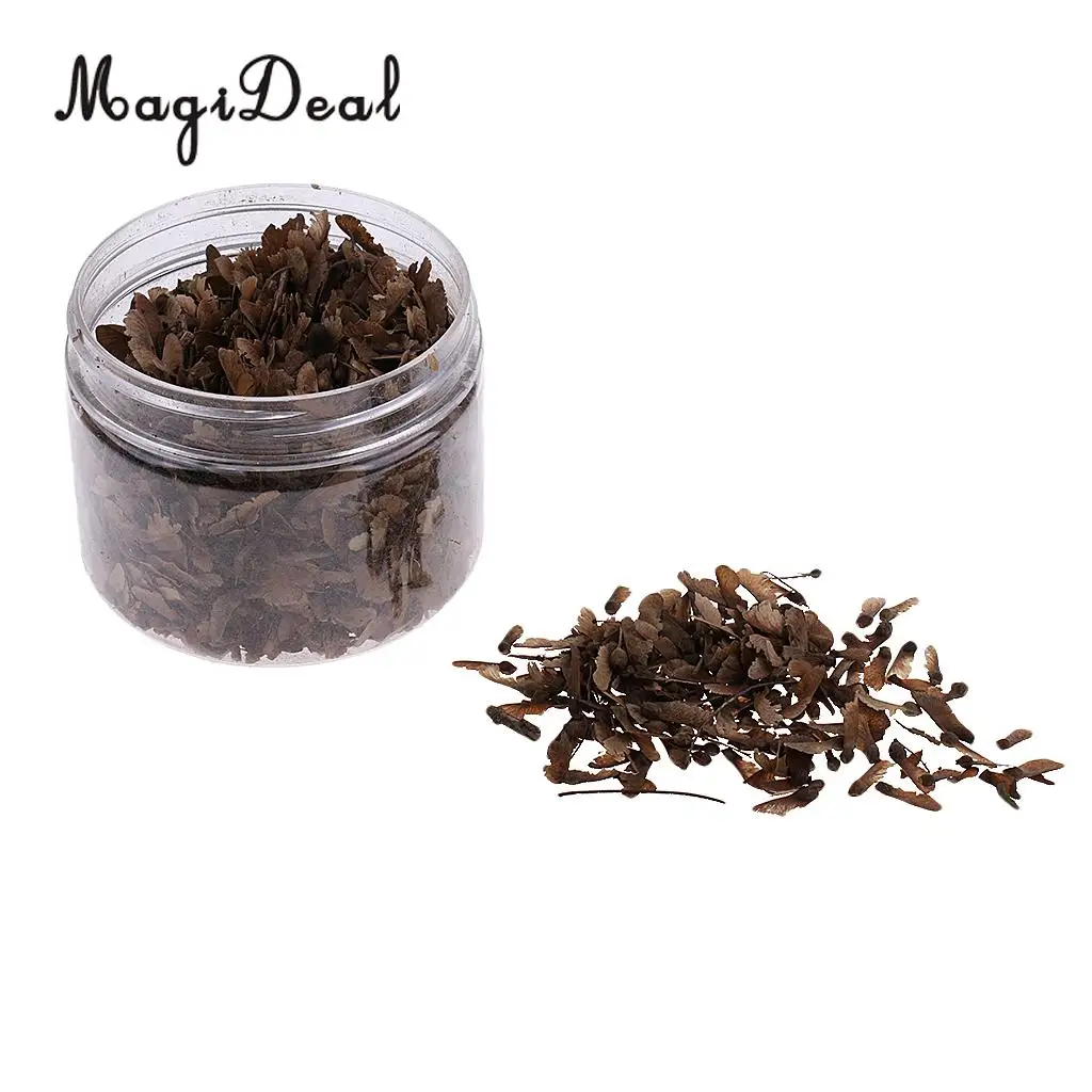 MagiDeal 1Pc Soldiers Model Scene Creation Simulation Deciduous Effect Powder Leaves for Model Scenery Landscape Acc