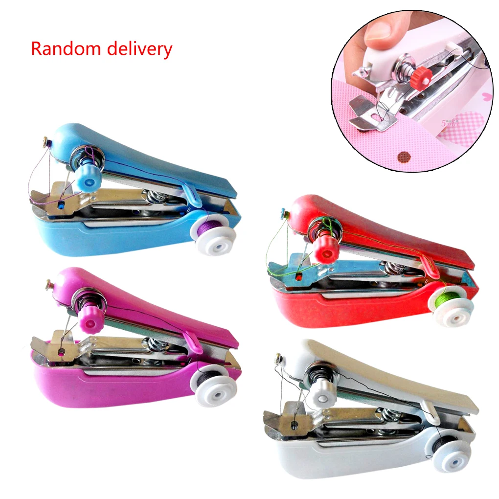 

Popular lovely Cordless Hand-held Clothes Sewing Machine Home Travel Use tools