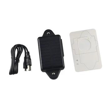 

Solar GPS tracker CCTR808S solar power 4000mHA battery standby 12months,waterproof ,free web platfrom