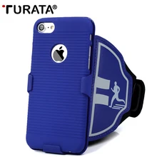 Turata 2 в 1 чехол для телефона на руку+ чехол для телефона, Водонепроницаемый спортивные нарукавный спортивный Чехол Сумка-держатель для телефона для iPhone 7/7 Plus чехол T35