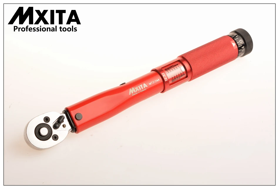 MXITA 1/4inch 1-25NM Click Adjustable Torque Wrench Bicycle Repair tools kit set tool bike repair spanner hand tool set