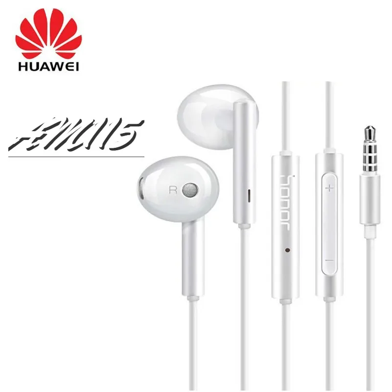 

Original Huawei Honor Am115 Earphone With 3.5mm In Ear Earbuds Wired Controller For Huawei P10 P9 P8 Mate9 Honor 8 Smartphone