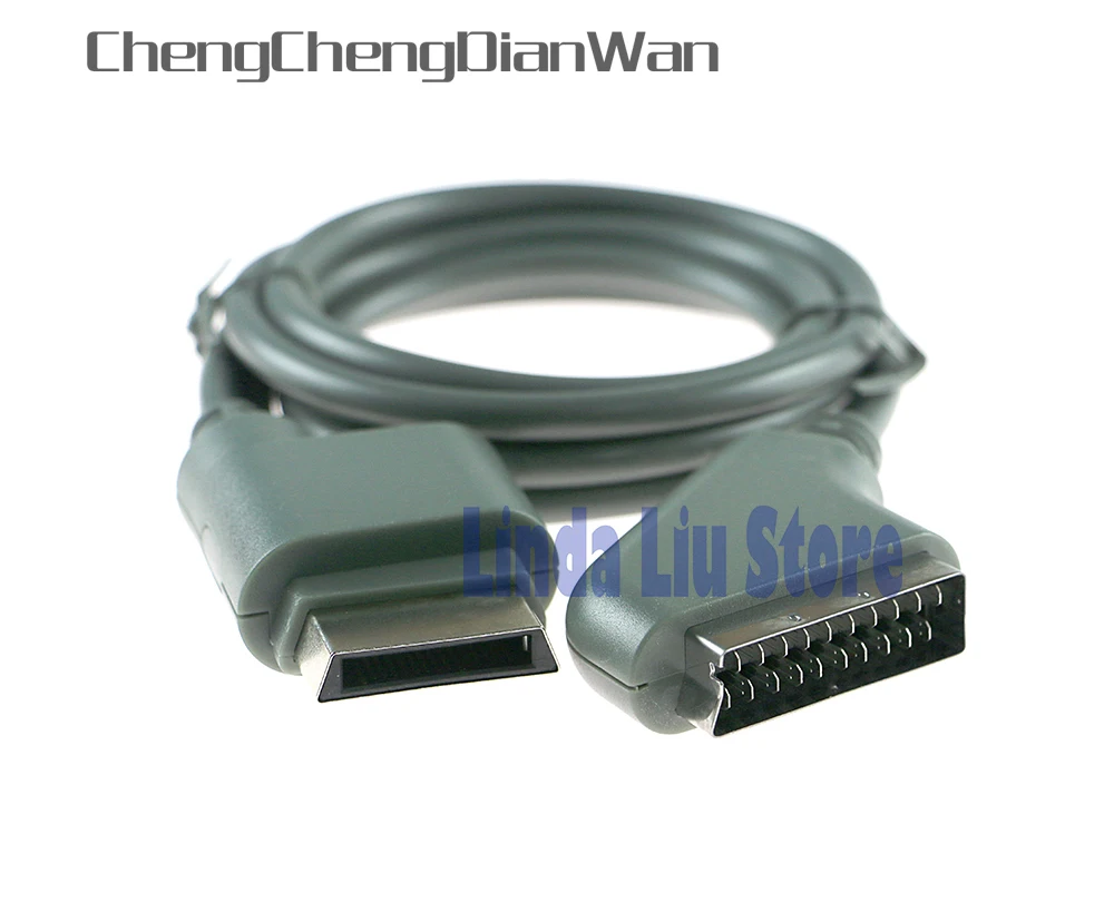 ChengChengDianWan для xbox 360 1 8 м 6 футов RGB SCART-кабель HD шнур 10 шт./лот | Электроника