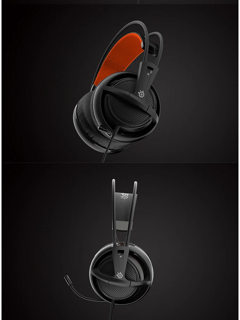Игровая гарнитура SteelSeries Siberia 200, прочные оригинальные наушники с микрофоном