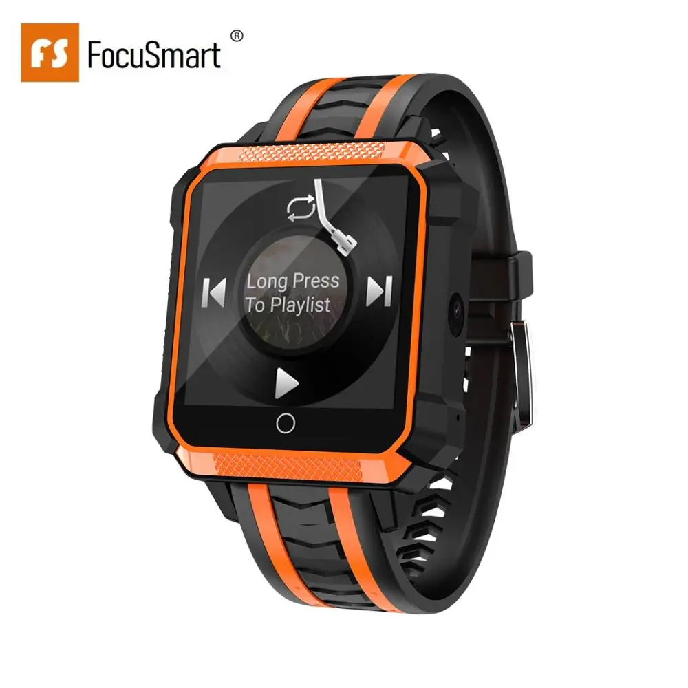 FocusSmart H7 Smart Watch Men Waterproof GPS Smartwatch Android Smart Watch 4G Smartwatch Waterproof Message Call Reminder Ip68