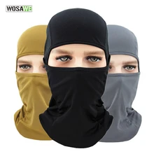 WOSAWE Балаклава для велоспорта маска на все лицо дышащая мотоциклетная тактическая пейнтбольная маска для шеи с защитой от ультрафиолета