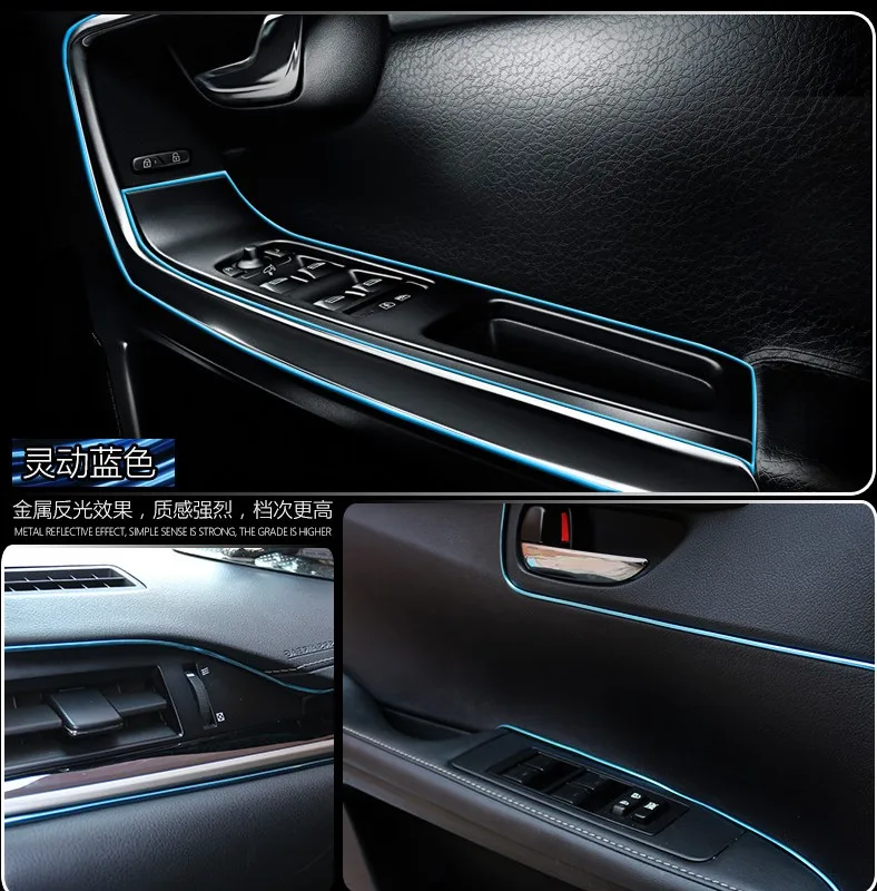2017 New Car Interior Sticker For Mercedes W176 Jeep Renegade Polo