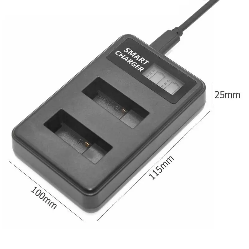 2 шт 3,85 V 1250 mAh AHDBT-501 батареи для GoPro+ lcd Двойная Батарея для usb-порта зарядное устройство для GOPRO HERO 5 Экшн-камера