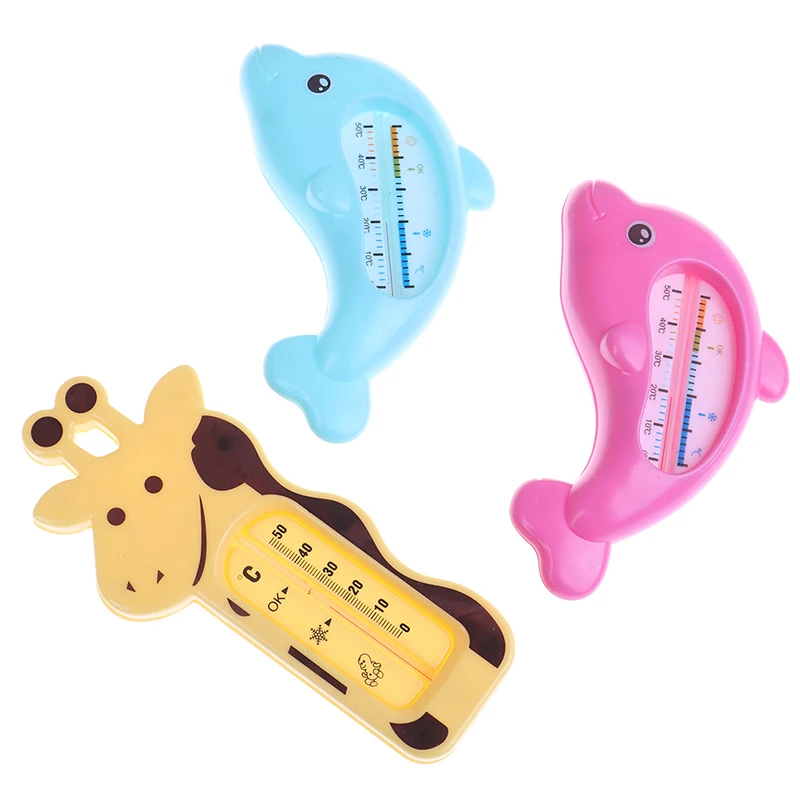 Water Room Bath Thermometer Cute Cartoon Baby Bathing Dolphin Temperature Infant Kid Shower Toy Child Bath Shower Product