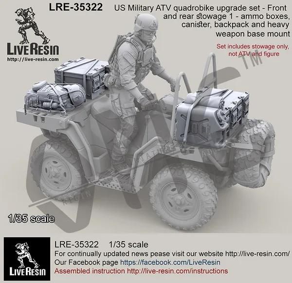 [Набор моделей в масштабе] искусственная смола модель 1/35 американского военного