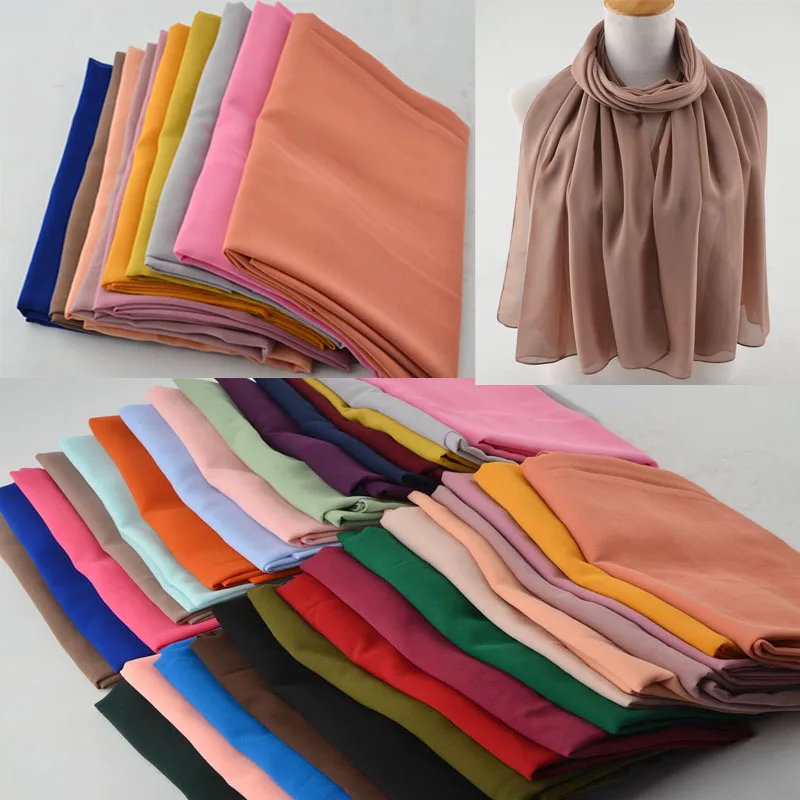 chiffon scarves hijab