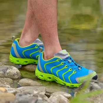 

RAX Men's Quick Drying Hiking Shoes Outdoor Water Sneakers Breathable Light Walking Shoes Women