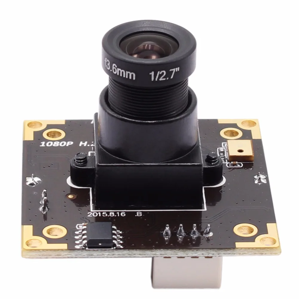 Color CMOS Lens Camera with Miniature Microphone /& Battery Powered