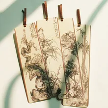 1 шт. [креативная Закладка ] Meilan Zhuju закладки 4 листов/комплект