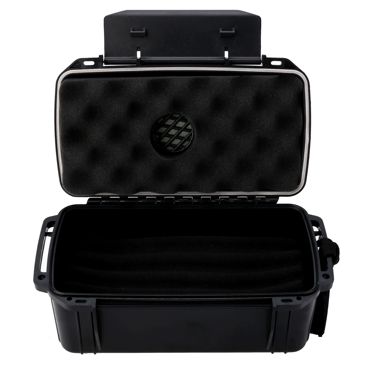 Mayitr Black Waterproof Humidifier Cigar Humidor Box & Tobacco Pipe For