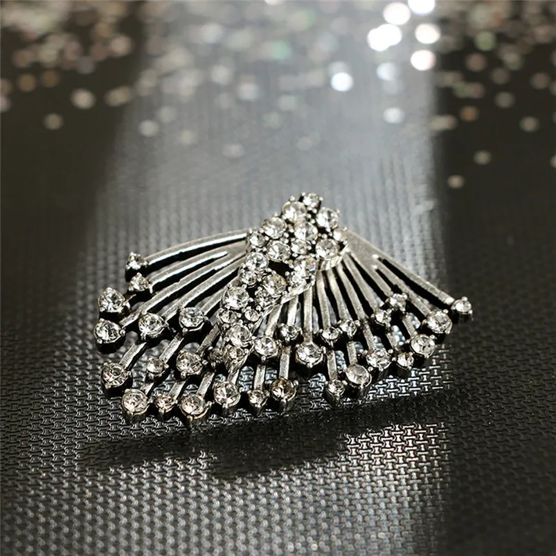 Women Earring Alloy Multi-drill Earrings Oorbellen Asymmetric Multi-layer Earrings Single Jewelry Accessories Bijoux F15 (3)