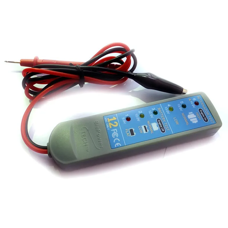 Car BioPower TECH Vehicle Charging System Analyzer Battery Tester Auto Circuit Tester Car Repair Tool 12V