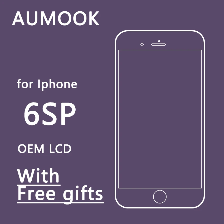 OEM Качество 100% протестированный экран для iphone 6S Plus ЖК дисплей с полным