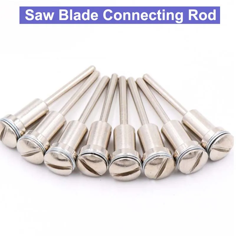 

1pc High Speed Steel Circular Saw Blade Connecting Rod 3.175mm Rotary Tool Shank Woodwork Dremel Electric Mini Drill Accessories