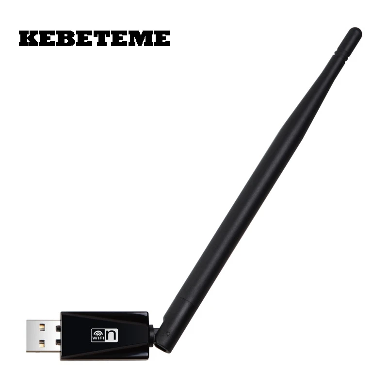 KEBETEME 150 Мбит/с беспроводной USB WiFi адаптер быстрая Внешняя беспроводная Wi-Fi