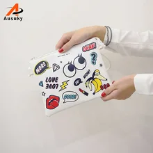 Cartoon Printed Women Graffiti Handbag Mini Crossbody Shoulder Bag Ladies Casual Purses Clutches Girls Handbag bolsos mujer 40