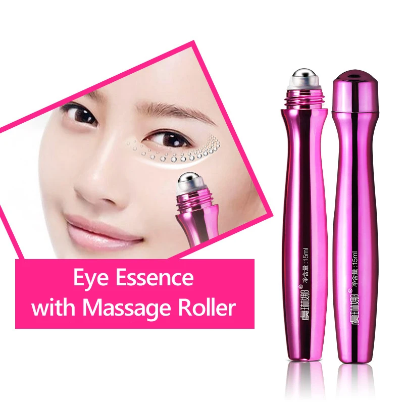 

Moisturizing Eye Essence Mulit Effects with Massage Roller Ball Anti-aging Eye Cream Anti-wrinkle Remove Black Rim of Eyes