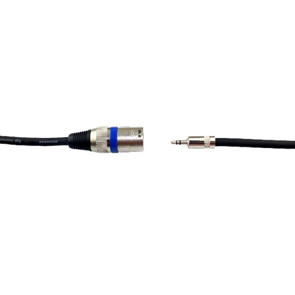 XLR 3,5 аудио проводной микрофон кабель 3,5-поворотная карта 3,5 3,5 мм TRS для DV камеры/микрофона