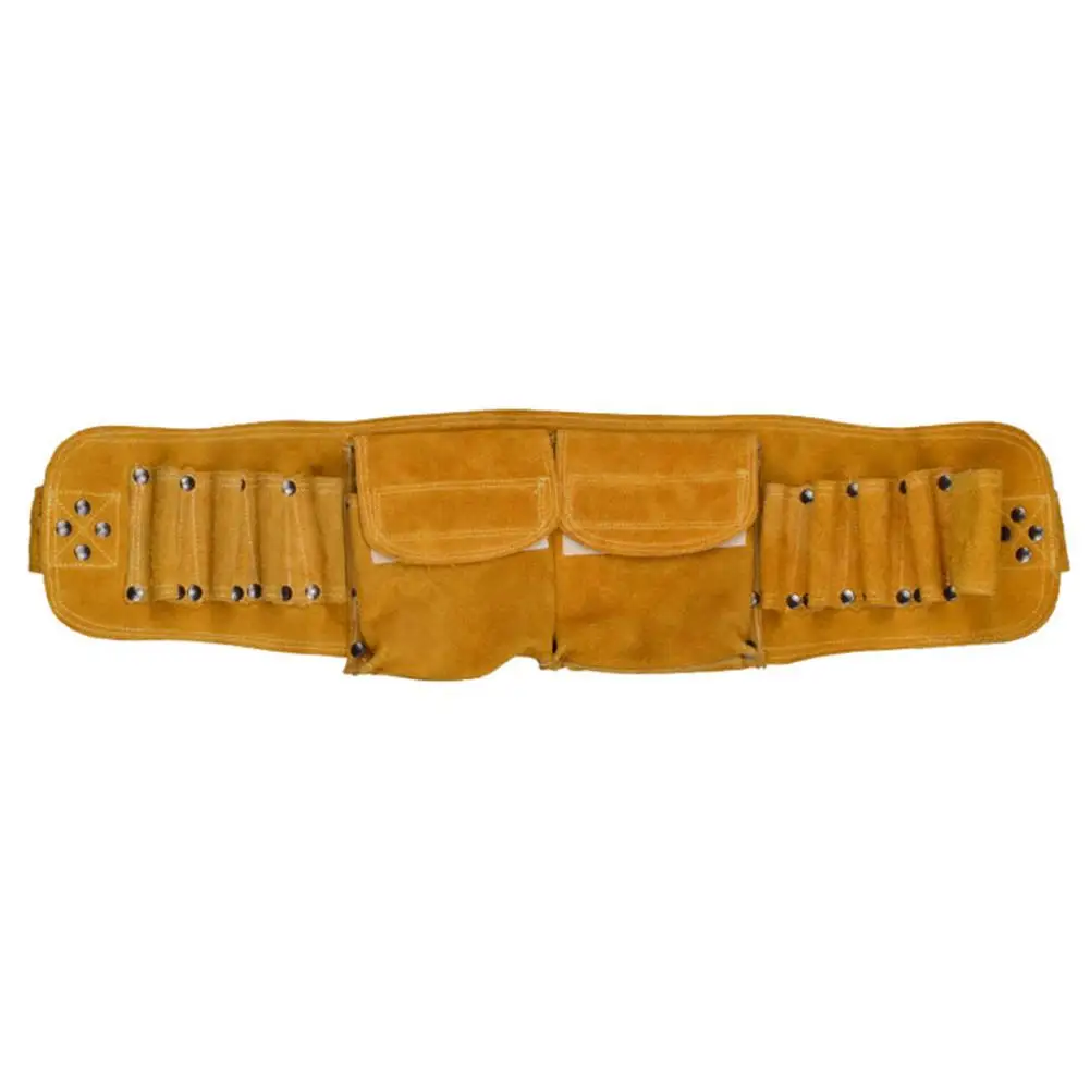 

Leather Repair Kit Bag Pocket Hardware Tool Belt For High-Altitude Construction Worker Electrician