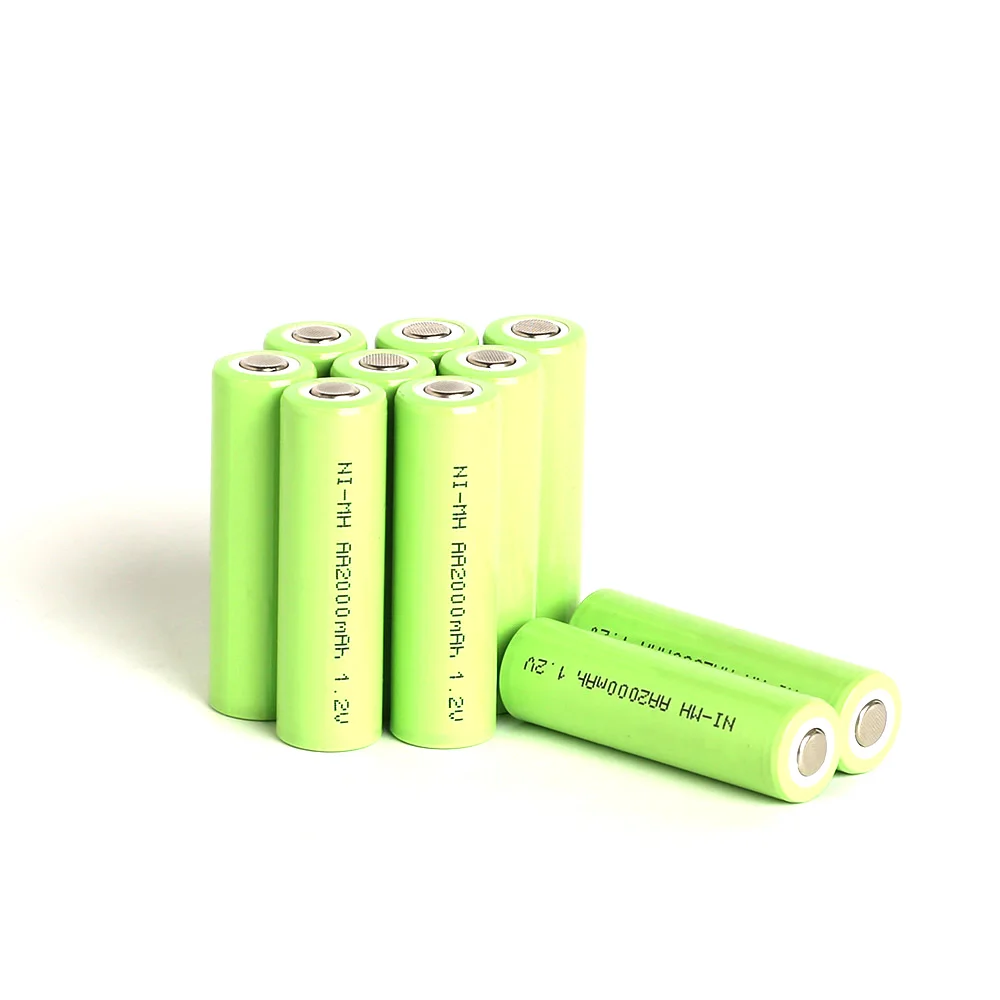 GTF 1 2 V AA 2000mAh ni mh аккумуляторная батарея Bateria 2A батареи для камеры игрушки мощный