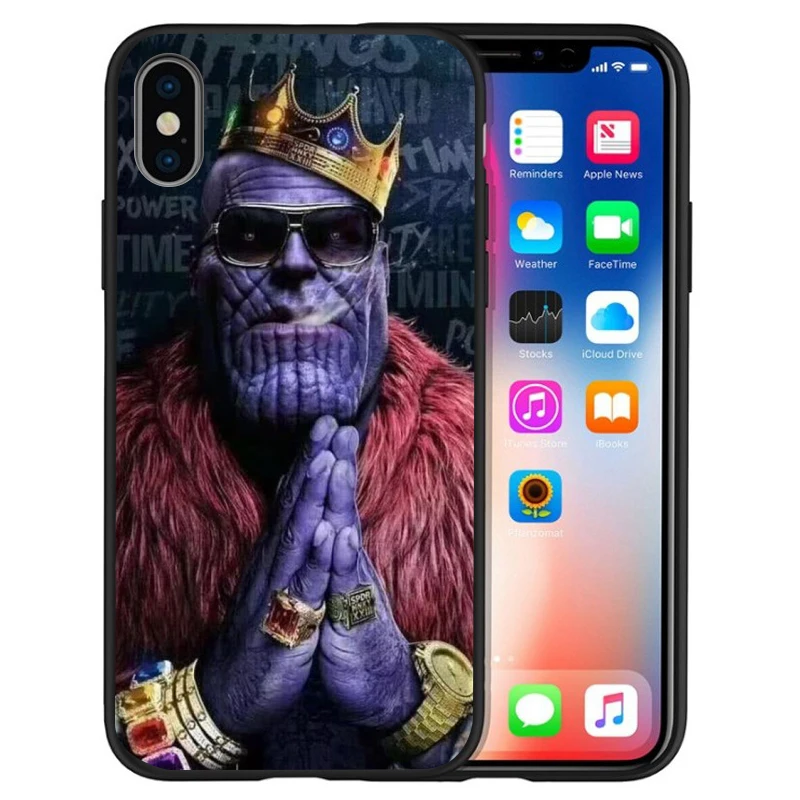 Чудо-яд Дэдпул Человек-паук Мягкий силиконовый чехол для iphone X XS Max XR 6 7 8 Plus 5S SE Черная защитная задняя крышка Fundas - Цвет: 13