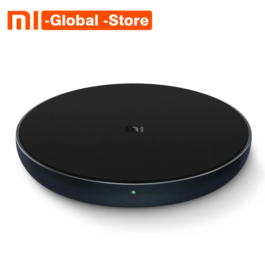 

Hot Sell Original Xiaomi Wireless Charger Smart Quick Output QI Battery 10W Fast Charger for Mi Mix 2S iphone 8 Plus Samsung S9