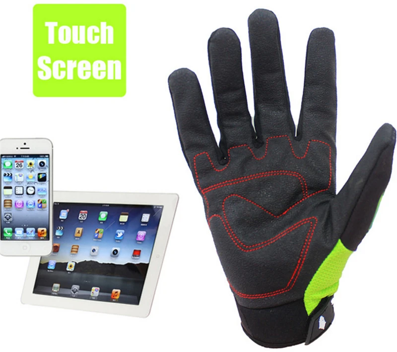 Велосипедные перчатки с сенсорным экраном, гелевые перчатки для велоспорта, мужские и женские спортивные противоударные перчатки для горного велосипеда, езды на мотоцикле, ciclismo