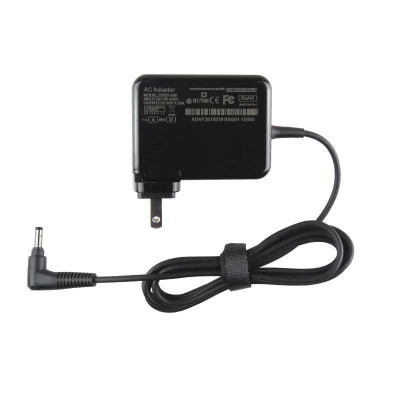 AC DC зарядное устройство для адаптера для lenovo Ideapad 320-15ABR 80XT TOUCH 110-14 110-15 110-17 65 W 20 V 3.25A зарядное устройство для ноутбука s