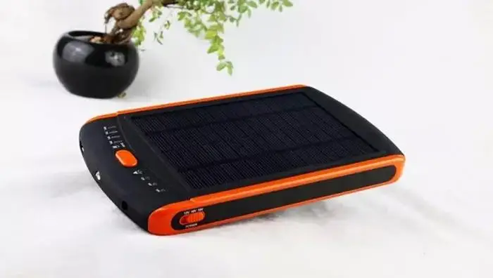  Portable solar laptop power bank 23000MAH Mobile phone universal mobile power supply Lithium polymer battery power bank DHL 