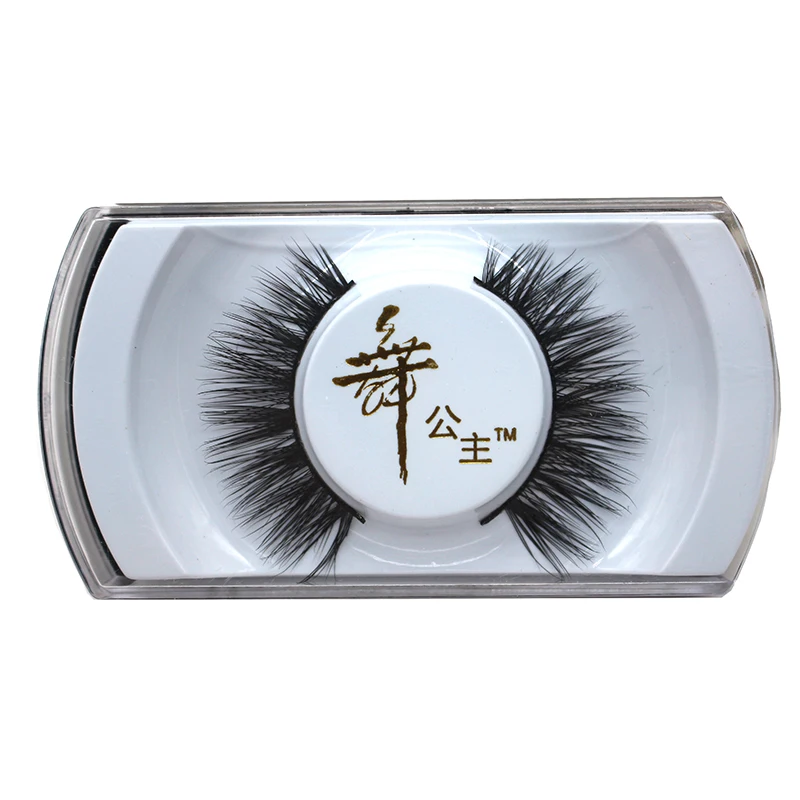 

Wholesale 1 pair Natural 3D 100% Real Mink False Eye Lashes/ Mink Individual Fake Eyelashes Extensions For Makeup Free Shipping