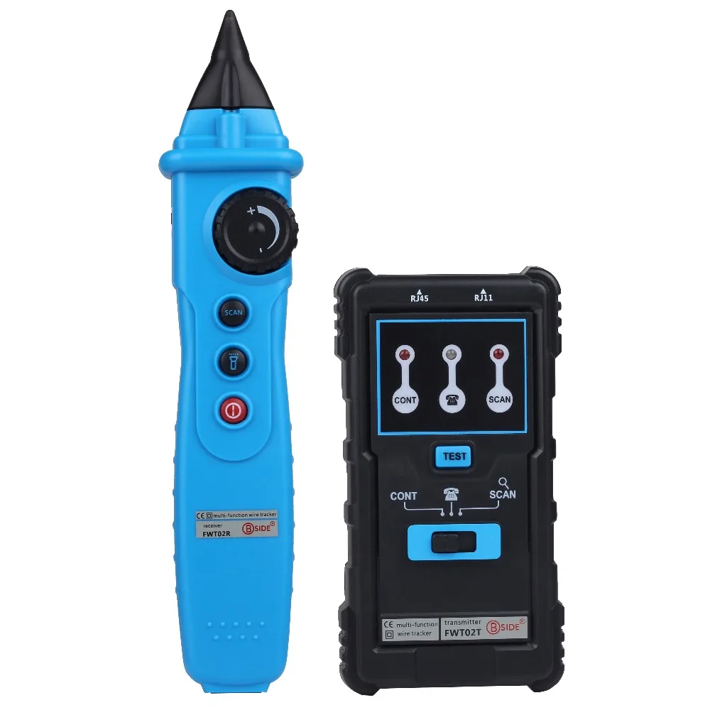 

BSIDE FWT02 High Quality Telephone Wire Tracker Network Cable Tester Detector