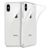 For iPhone X Case, WEFOR Slim Clear Soft TPU Cover Support Wireless Charging for Apple 5.8