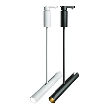 Светодиодный светильник для дорожек, магазин одежды, окна, выставочный прожектор, светодиодный потолочный светильник, два рельса, место на рельсе, коллекция