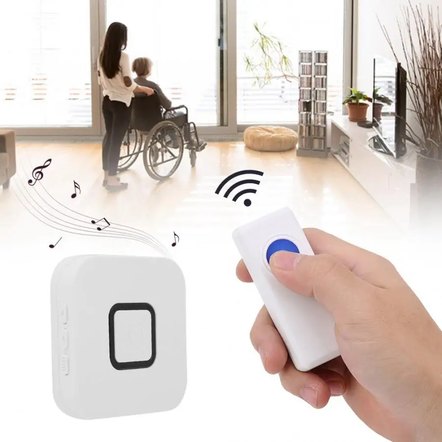 

Wireless Doorbell Remote Control Doorbell at Over 400-meter Range WL-DB8 110-260V