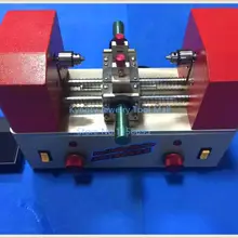 Высокое качество 220 V 8000 rpm ювелирные изделия бусинки сверлильный станок с двойной головкой машина для сверления жемчуга двухстороннее сверло для бусин