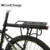 CoolChange Vélo Rack Alliage 80 kg Max Capacité De Chargement Vélo Siège Arrière Bagages Plateau Vélo accessoires De vélo de Montagne rack