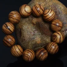 Shitou 00405 20 мм индонезии борнео калимантан agarwood aloeswood браслет мала молитва бисера