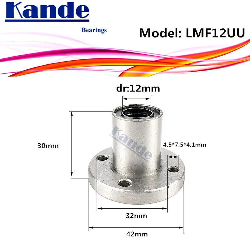 Lmf12 Uu 1Pcslot Lmf12Uu Round Flange Linear Ball Bearing 12Mm For 3D Printer Smf12Uu Kande Bearings huismerk kopen in de aanbieding Lmf12 Uu 1Pcslot Lmf12Uu Round Flange Linear Ball Bearing 12Mm For 3D Printer Smf12Uu Kande Bearings huismerk kopen in de aanbieding
