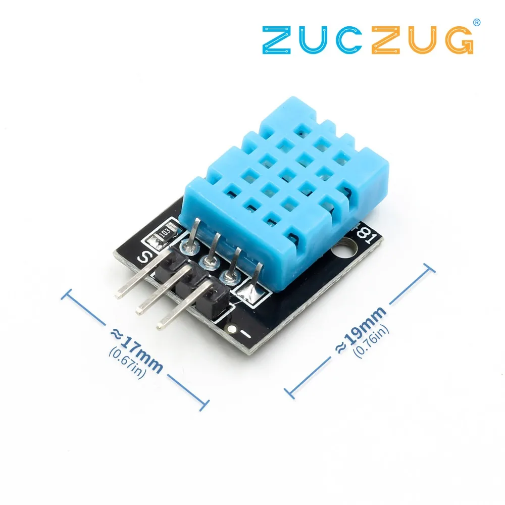 Умный 3pin KEYES KY 015 DHT 11 DHT11 Цифровой Датчик температуры и относительной влажности